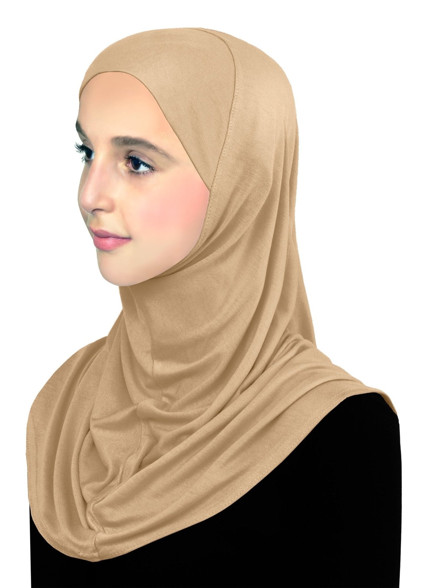 Wholesale Cotton Amira Hijab 2 piece Junior's Size NEW & IMPROVED (formerly Pre-teen)