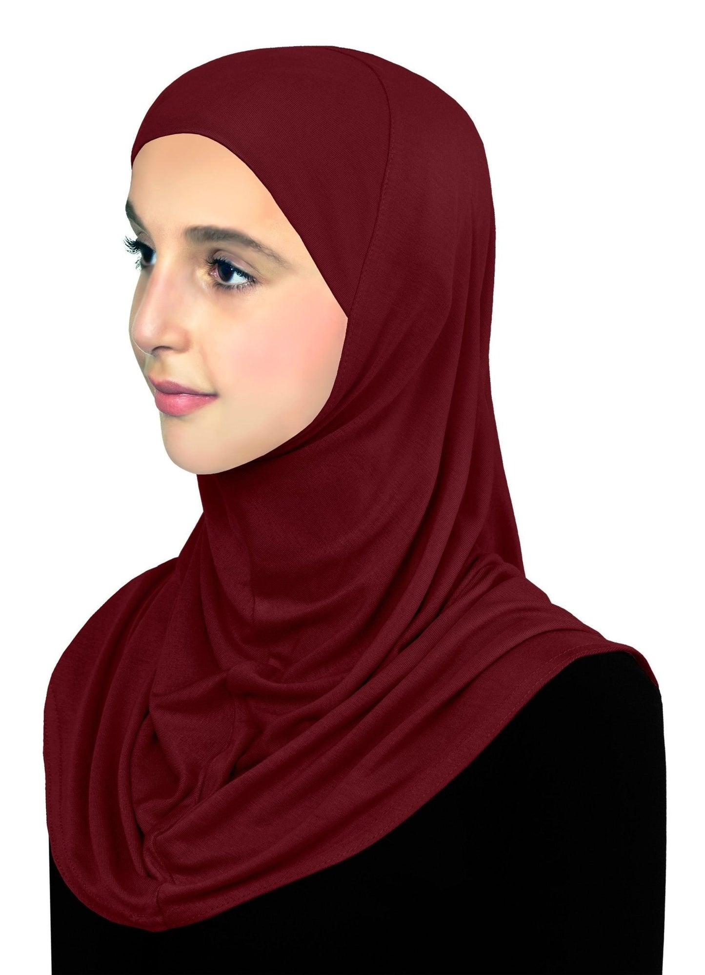 Wholesale Cotton Amira Hijab 1 piece Junior's Size NEW & IMPROVED (formerly Pre-teen)