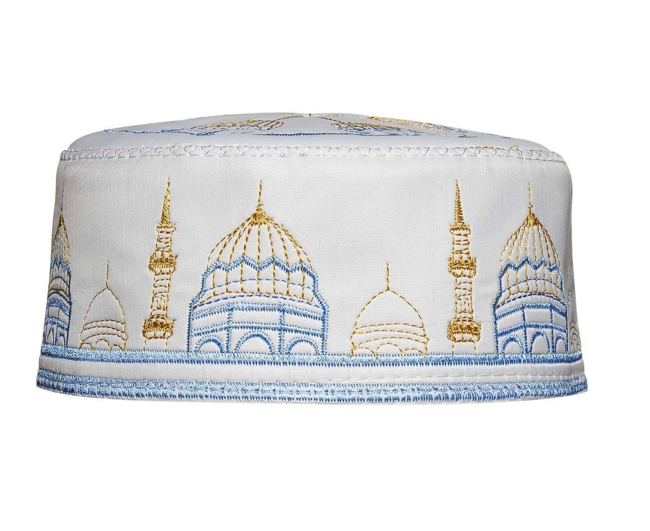 Men's Kufi with embroidery #2 - MiddleEasternMall