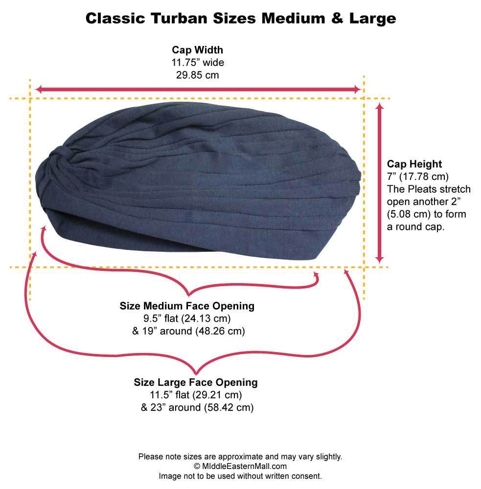 Wholesale Cotton Classic Turban in 12 Assorted Colors Fashion Turban Hijabs