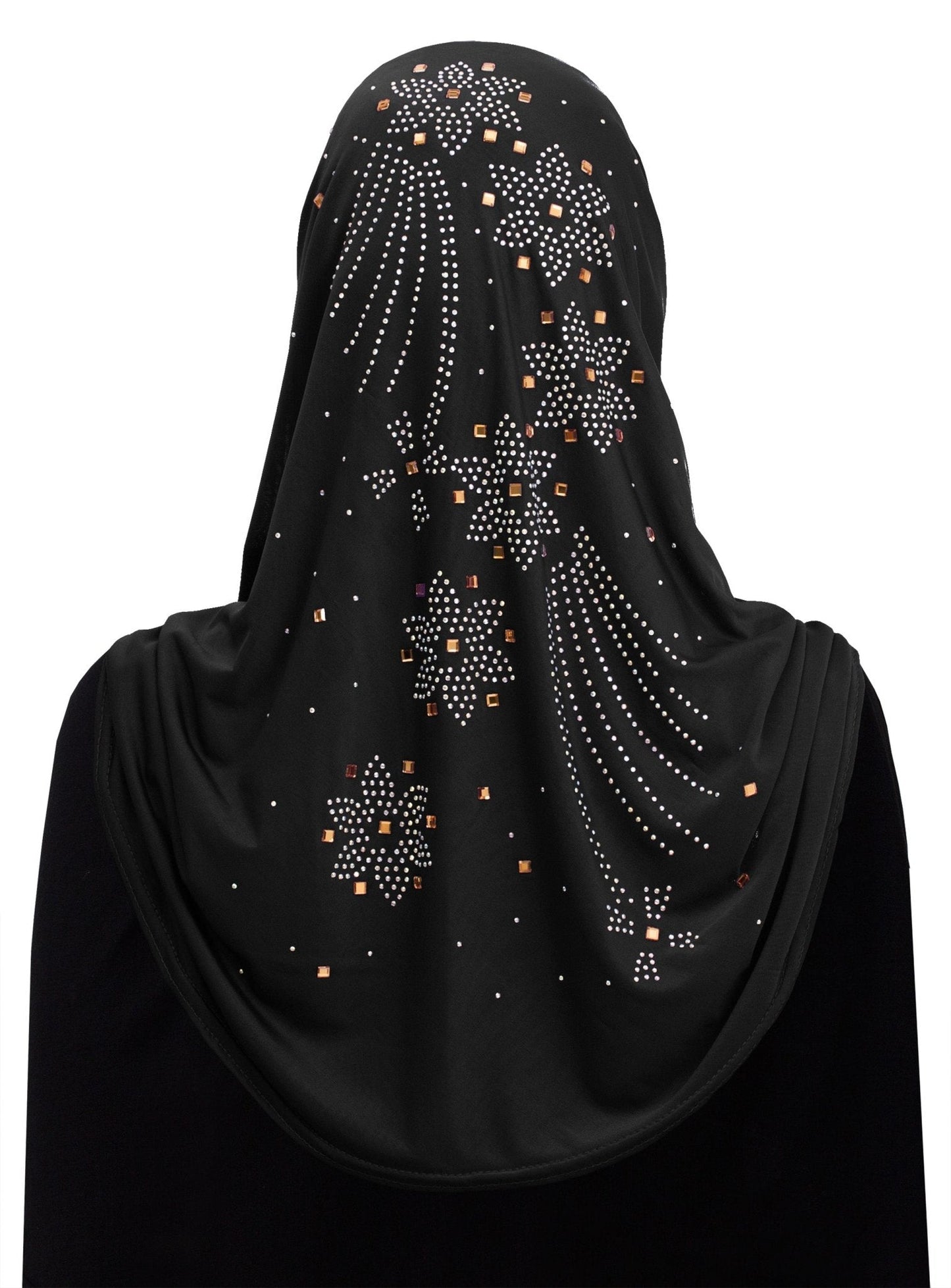 Wholesale Aiyah Amira Hijab JUNIOR'S SIZE 1 piece Lycra with Rhinestones
