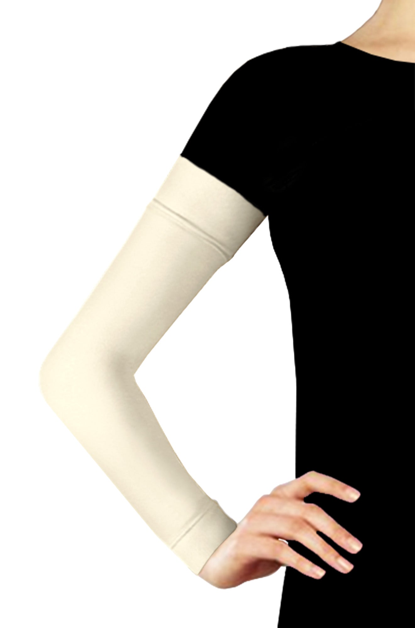 Wholesale Cotton Arm Sleeves Long Stretchy Breathable Arm sleeve covers