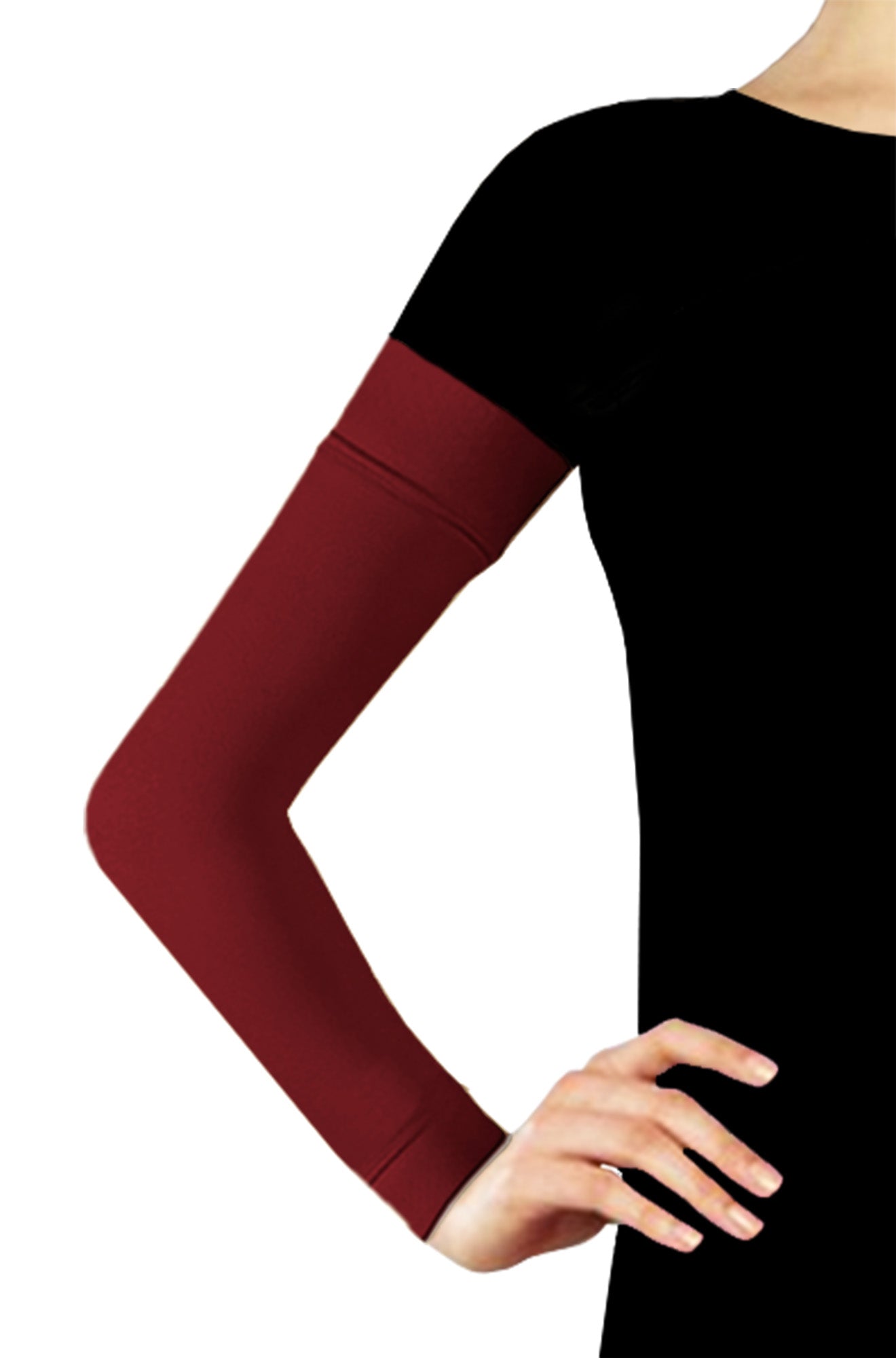 Wholesale Cotton Arm Sleeves Long Stretchy Breathable Arm sleeve covers