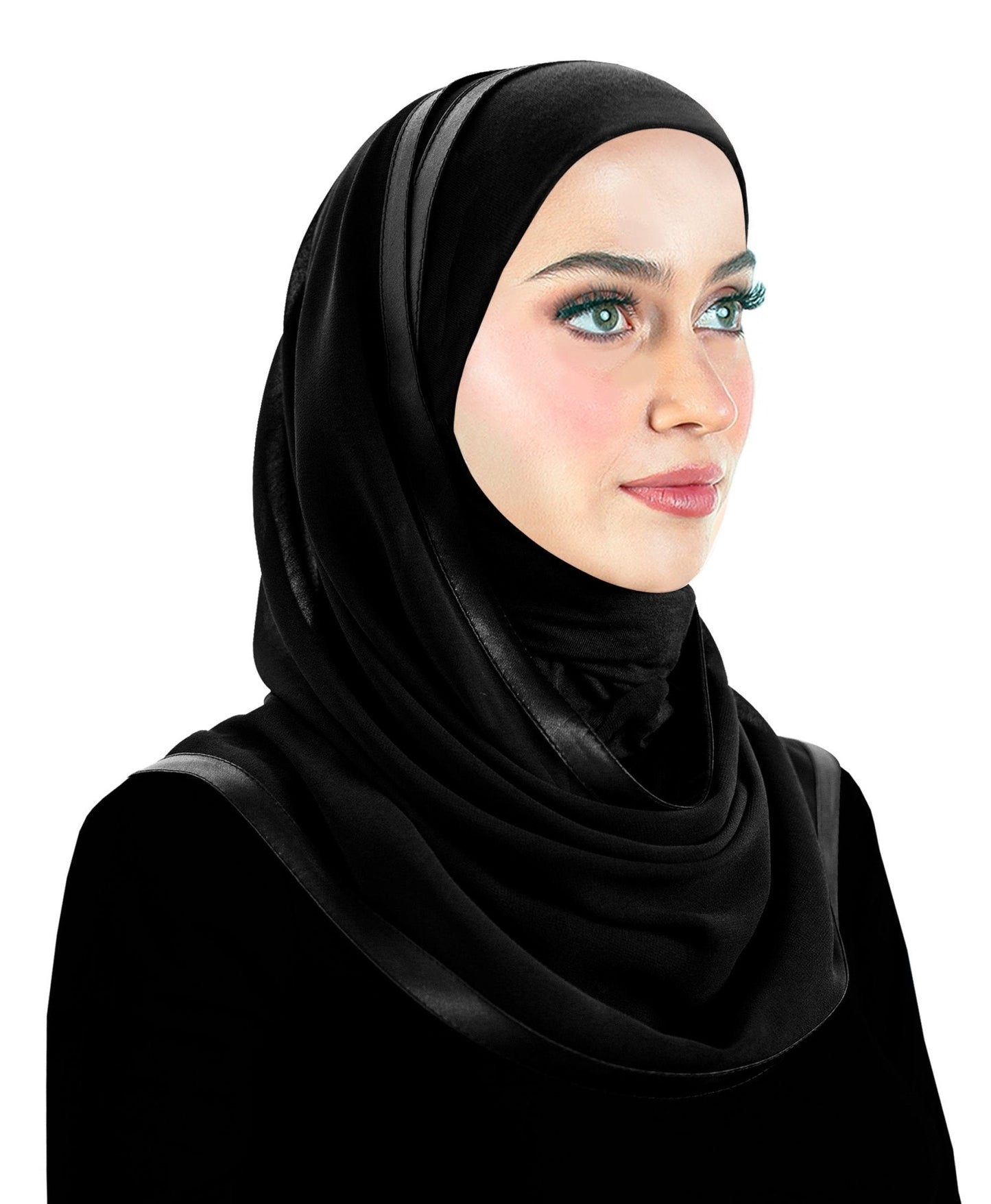 Wholesale Kuwaiti Mona Hijabs Pull on Mona Hijab