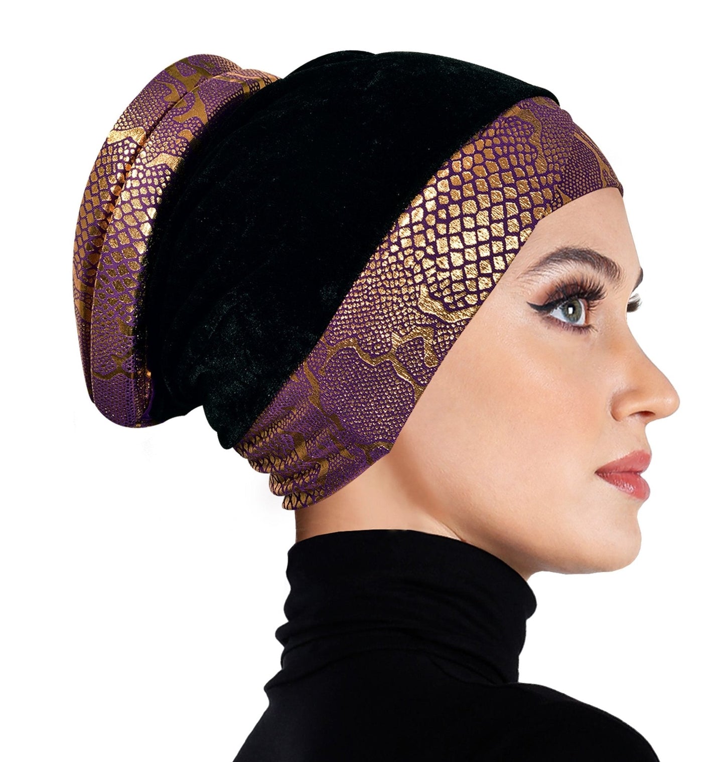 Wholesale JUNIOR SIZE Venetian Turban Hijab Caps Muslim Fashion Accessories