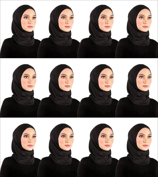 Wholesale Sports Hijab Women's Performance Pro Workout Athletic Headscarf